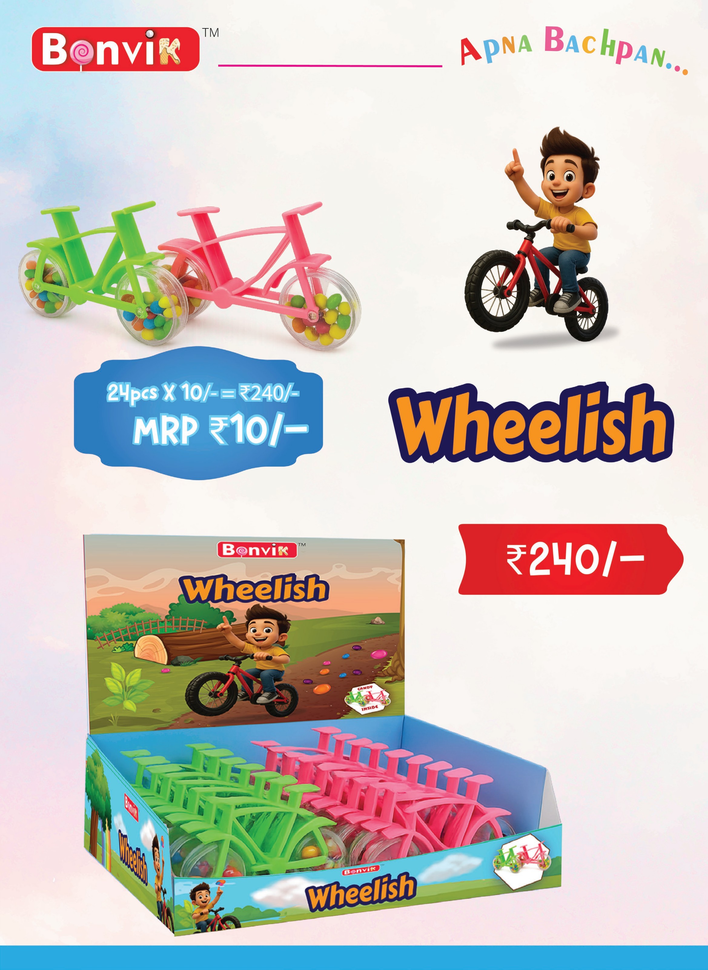 Bonvik Wheelish pack